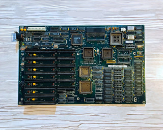 مادربرد آیزا Motherboard R.O.C. 80286 ISA 16 bit © 1982