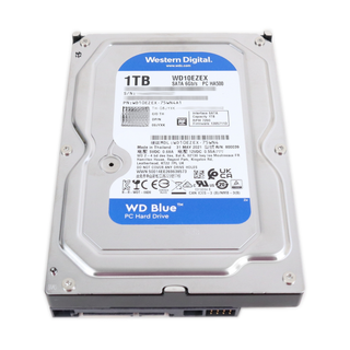 هارد دیسک ساتا وسترن دیجیتال آبی یک ترابایت Western Digital Blue 1 TB WD10EZEX SATA