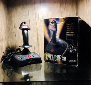 دسته بازی خلبانی کامپیوتر interact Multimedia Cyclone 3D SV-244 Joystick ✈ Flightstick
